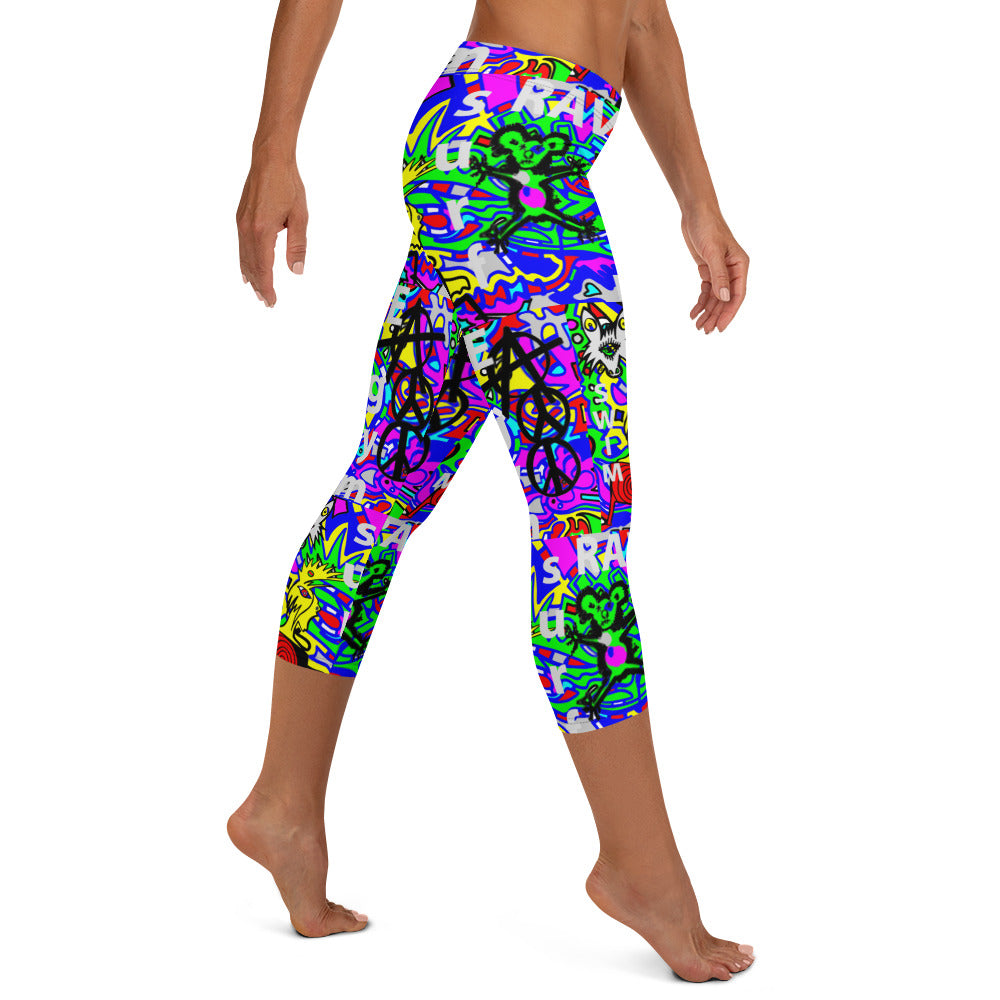 Rave /gym Capri Leggings