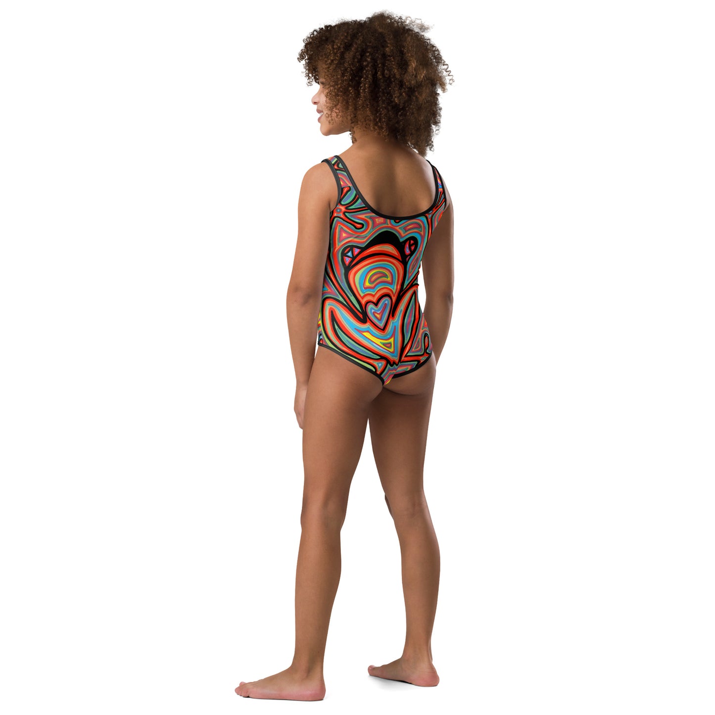 Leapfrog All-Over Print Kids Swimsuit