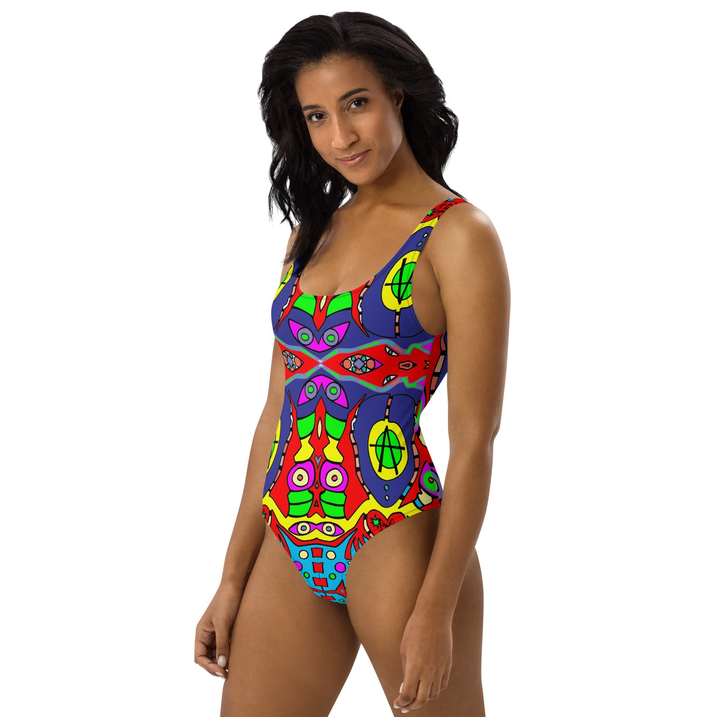 Multi mix One-Piece Swimsuit