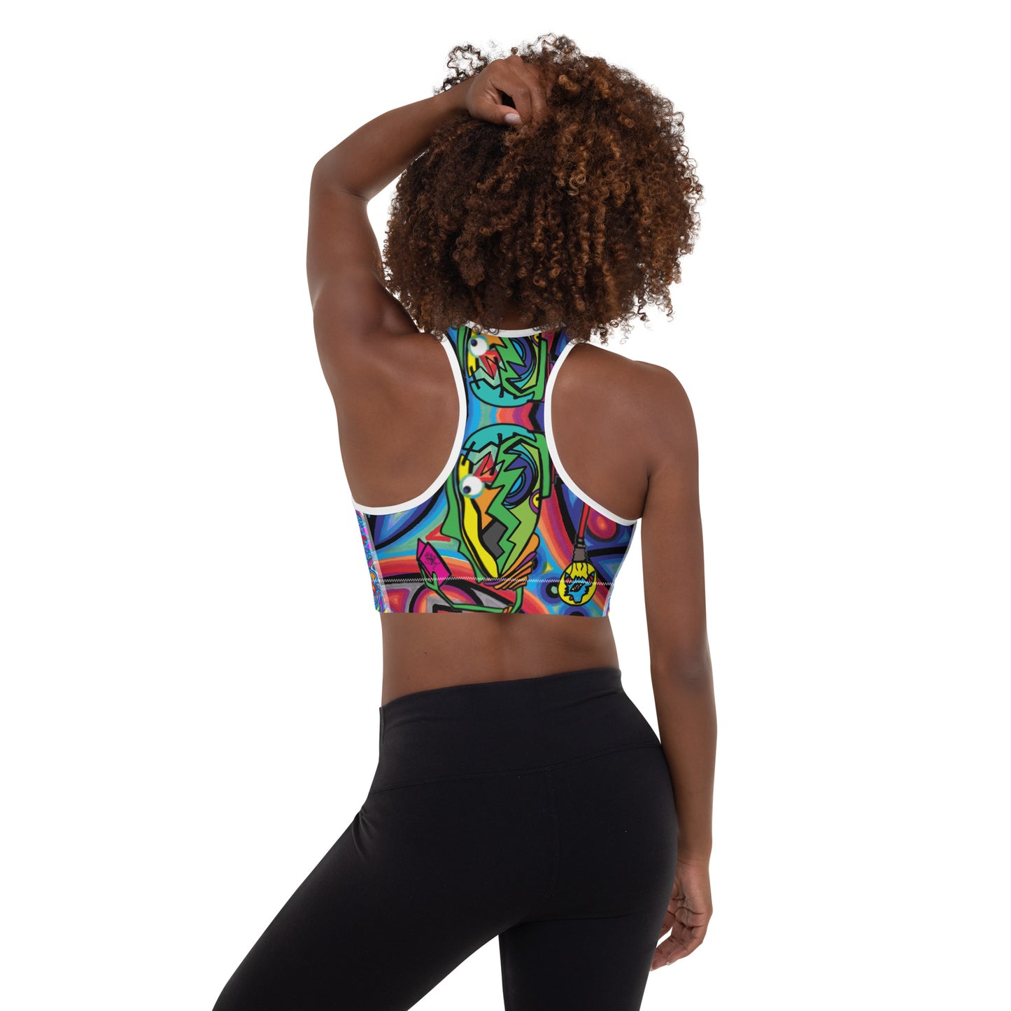 Read my mind Padded Sports Bra