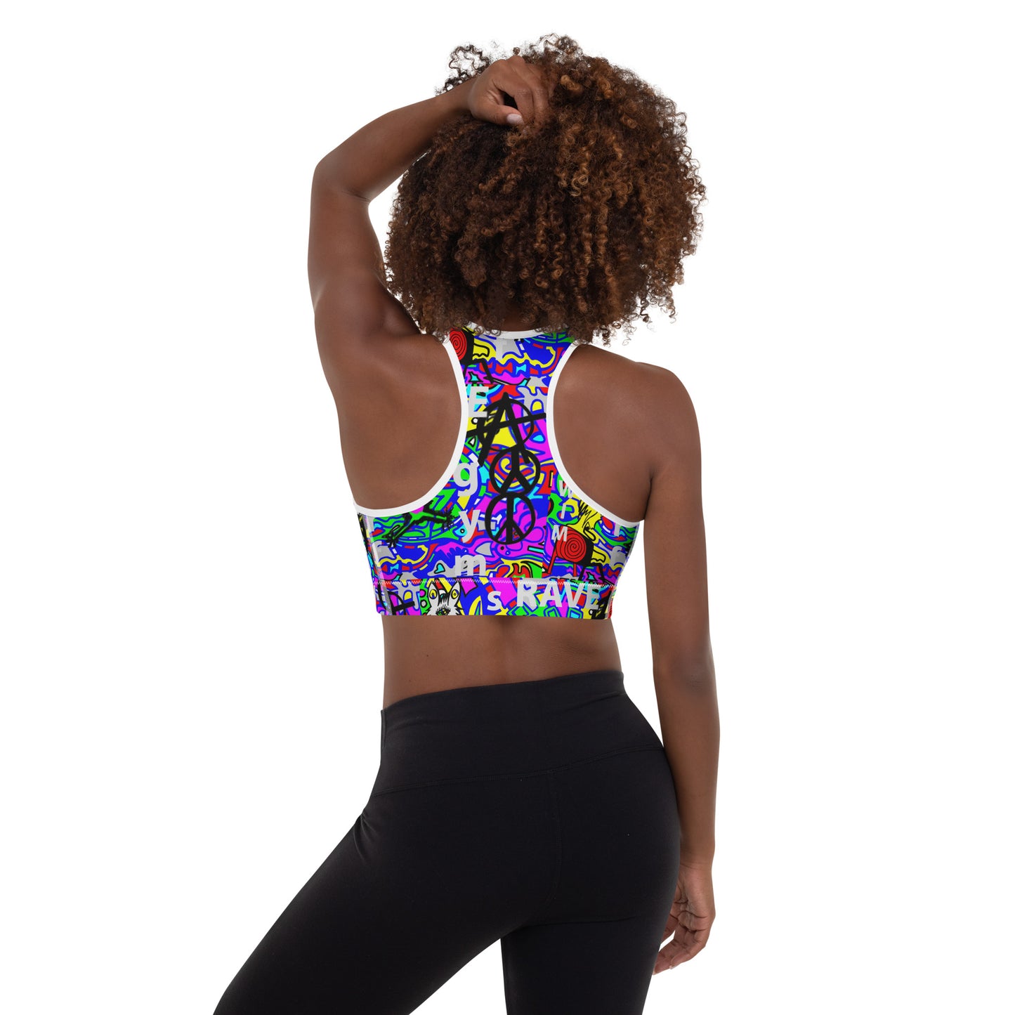 GYM/RAVE Padded Sports Bra