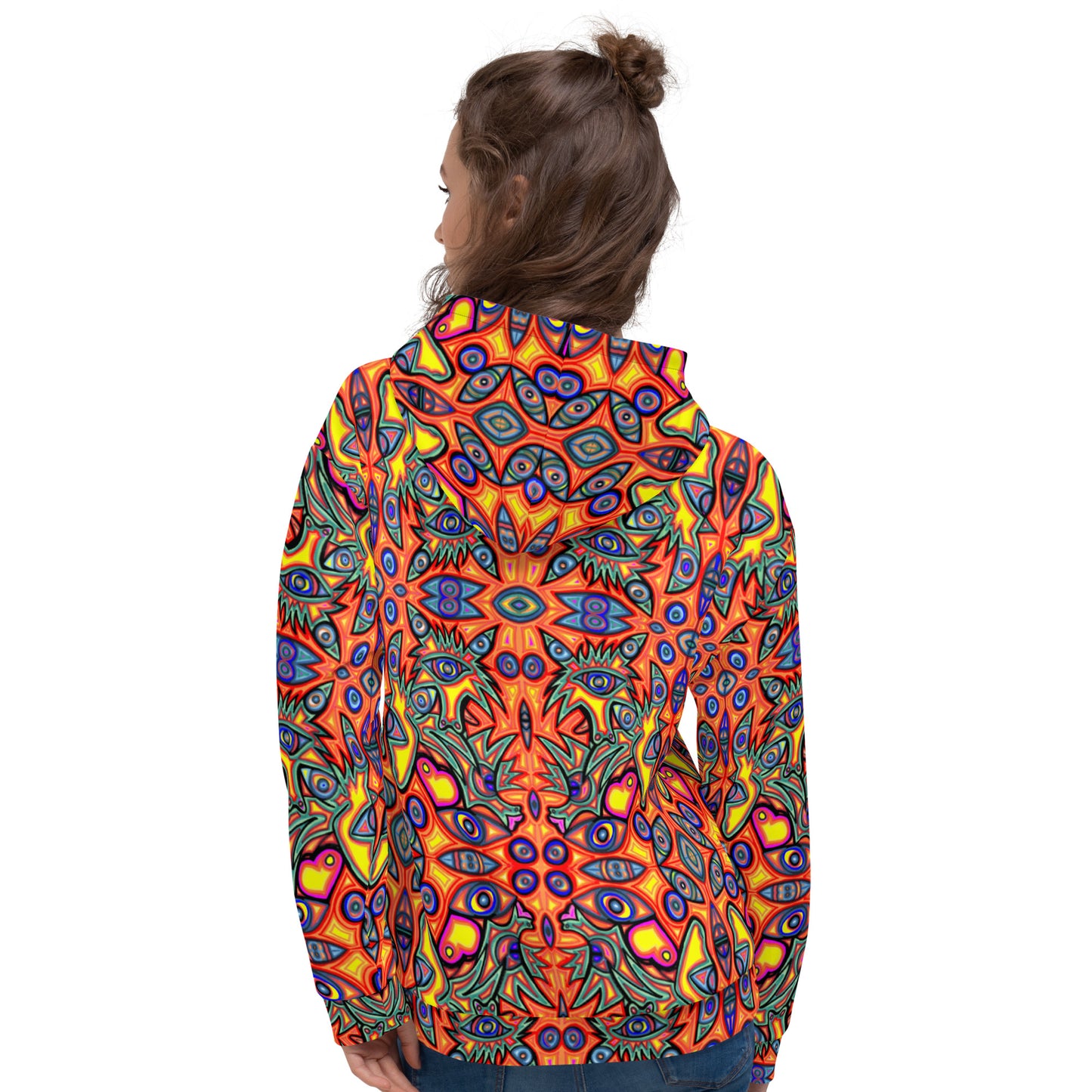 Multi wolf Unisex Hoodie