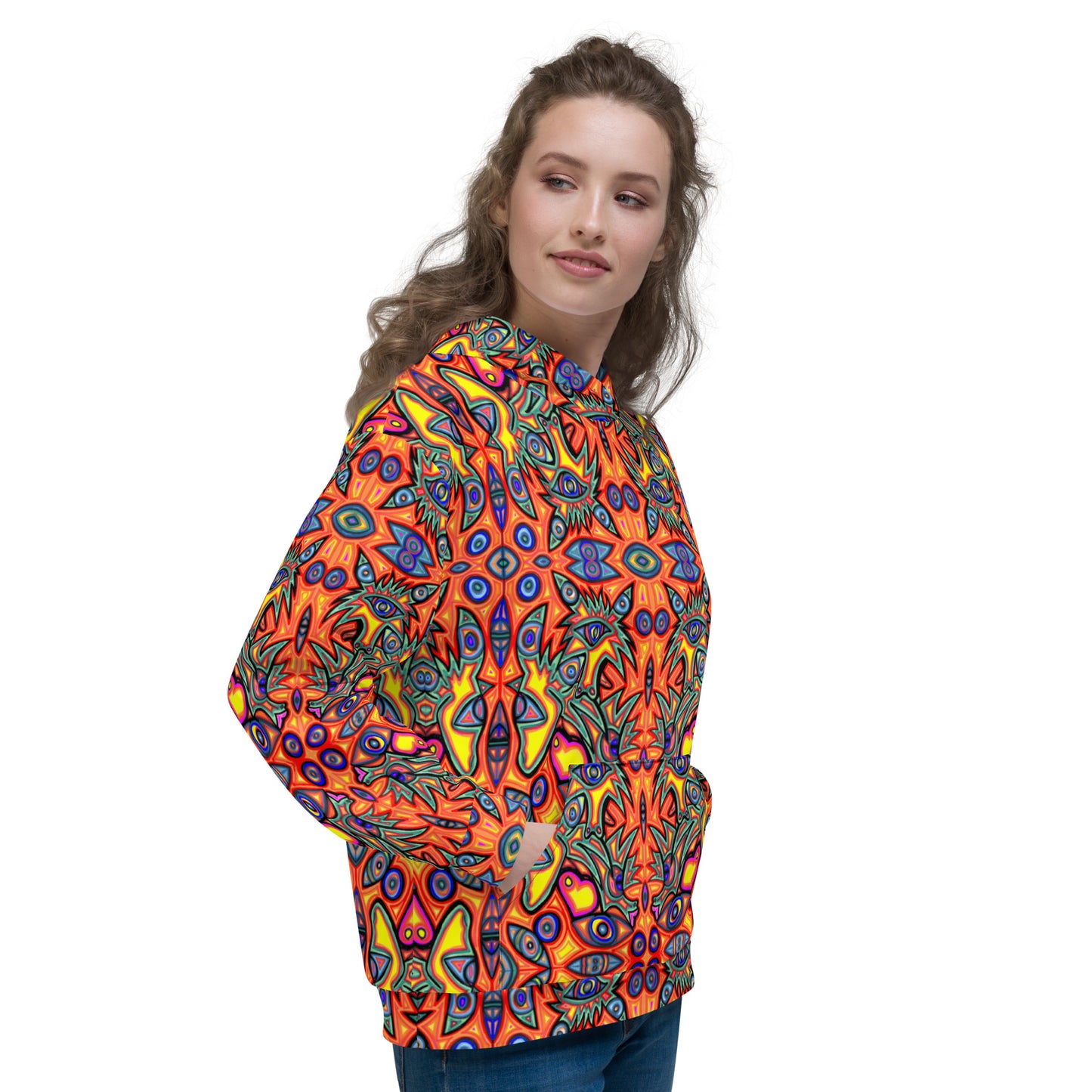 Multi wolf Unisex Hoodie
