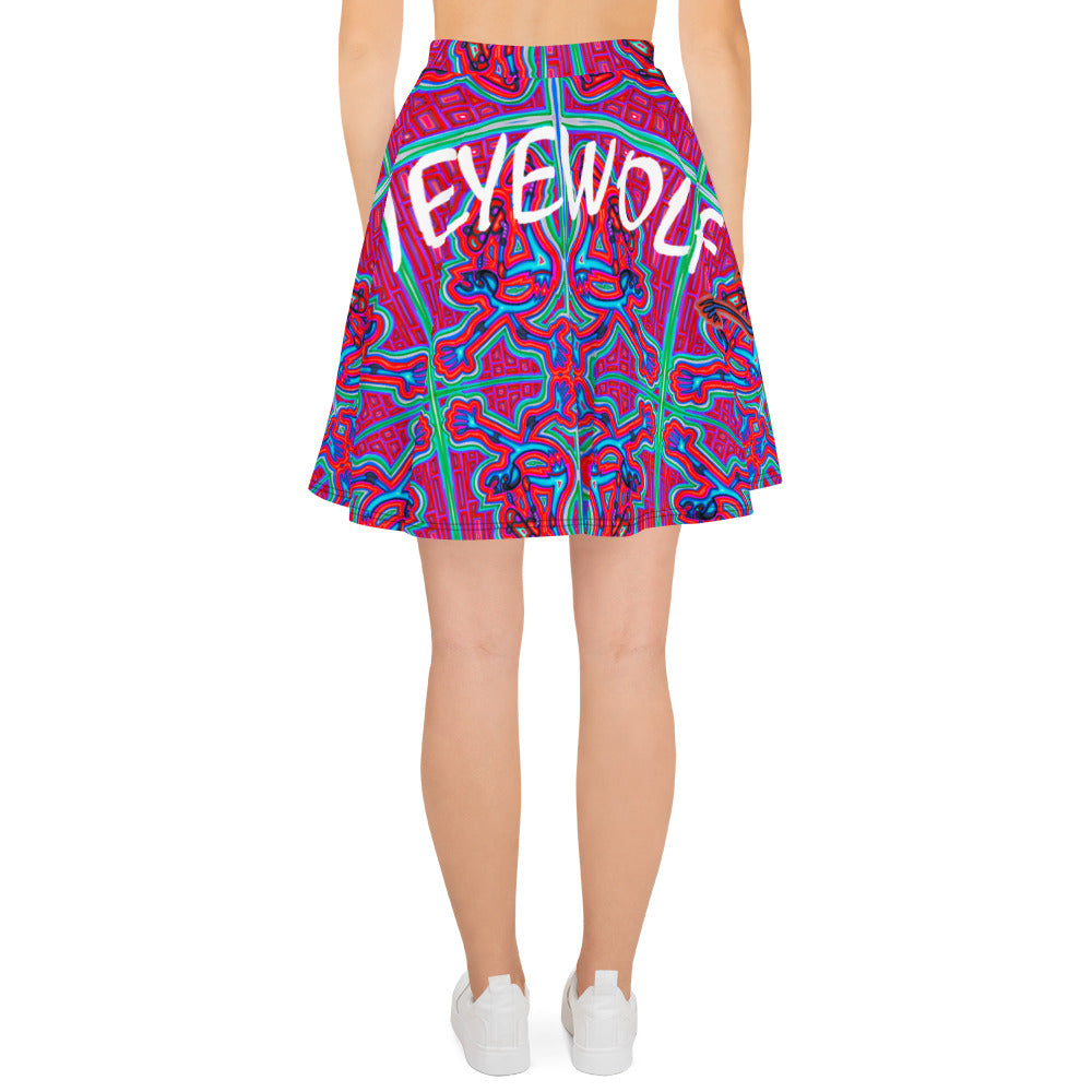 Skate addicted Skater Skirt