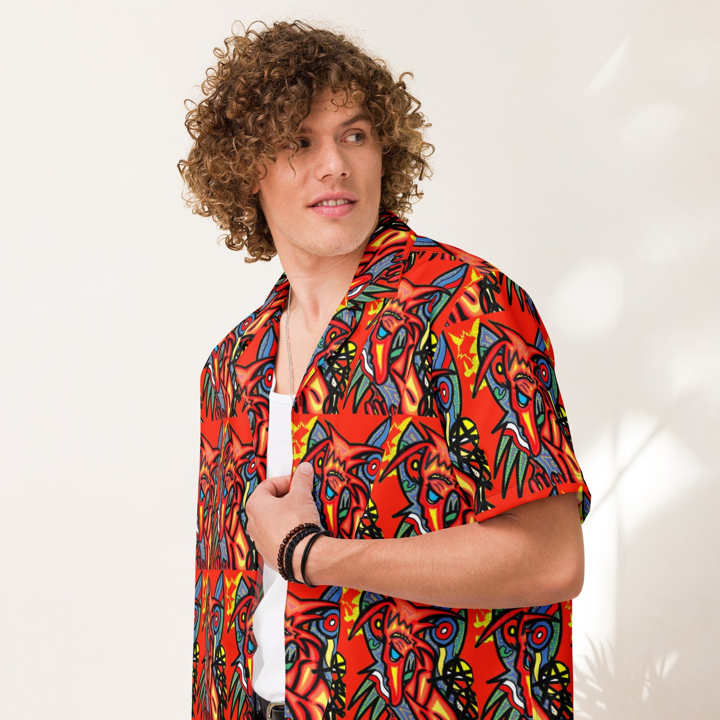 Unisex button shirt
