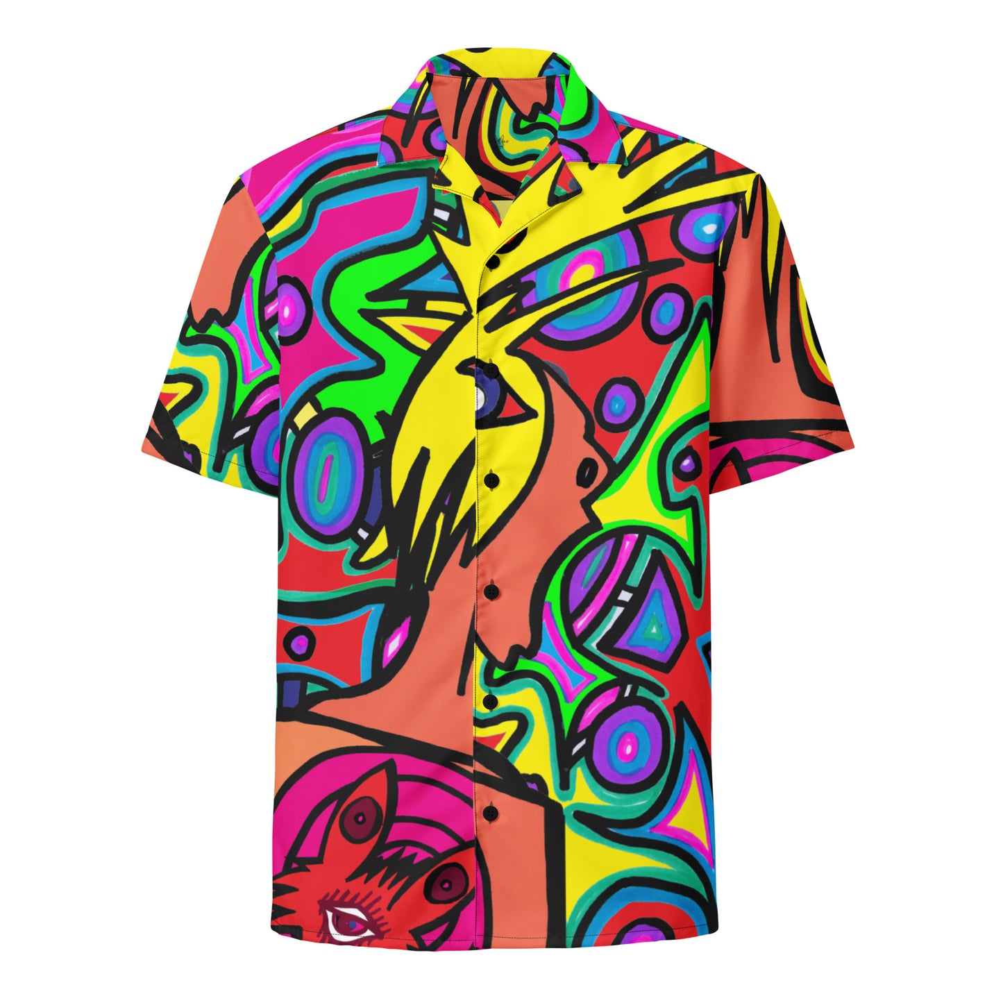 Crazy day Unisex button shirt