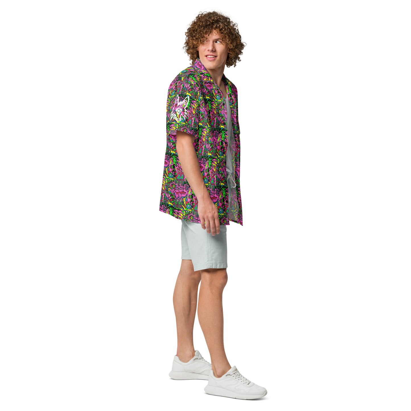 Demunga Unisex button shirt