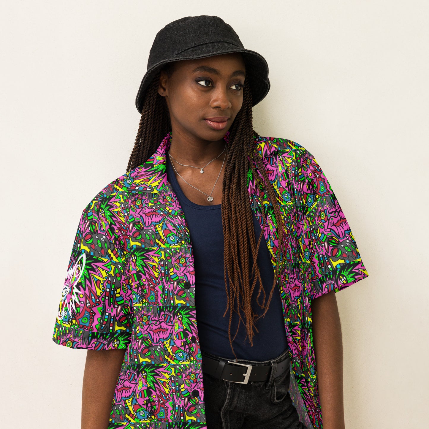 Demunga Unisex button shirt