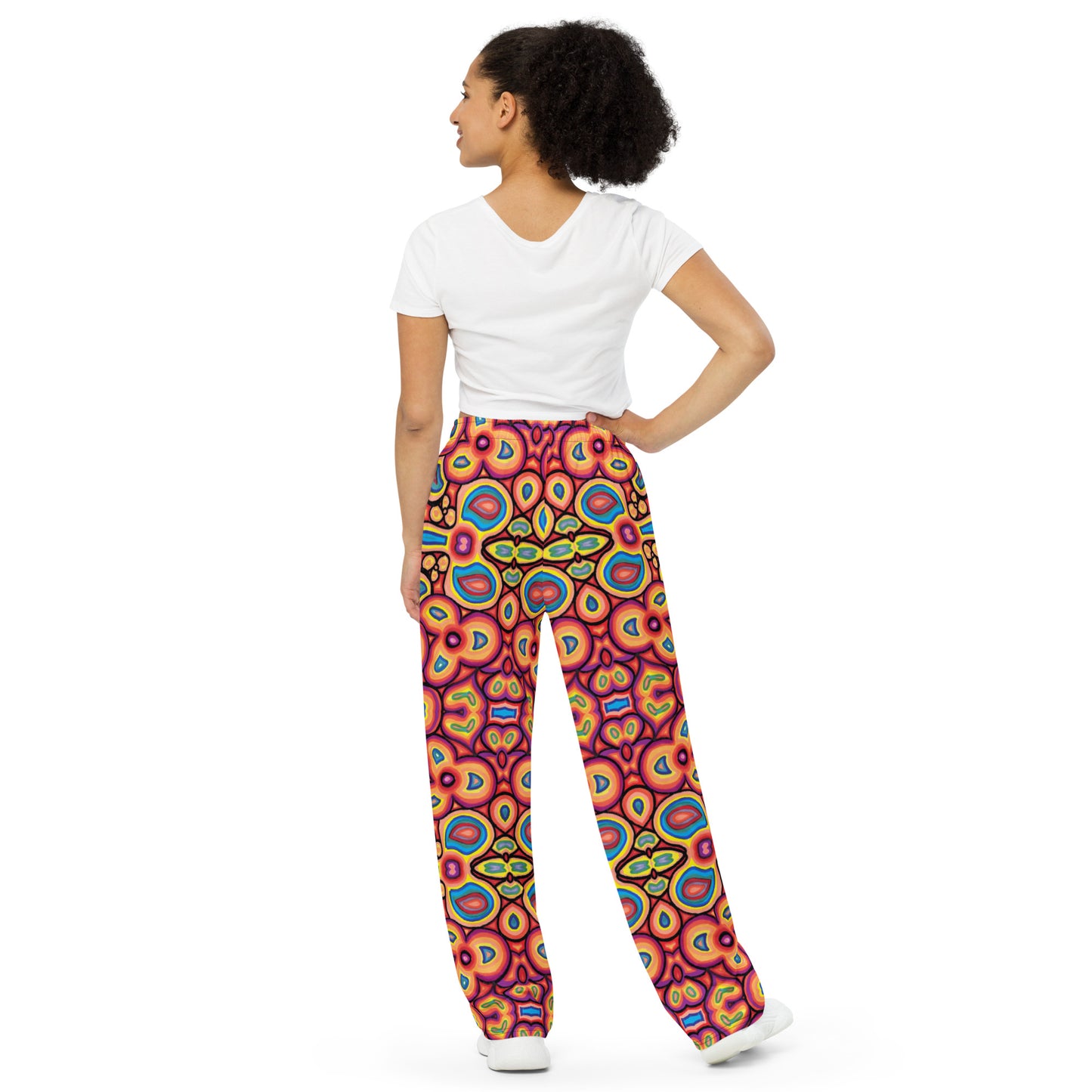 Spore unisex wide-leg pants