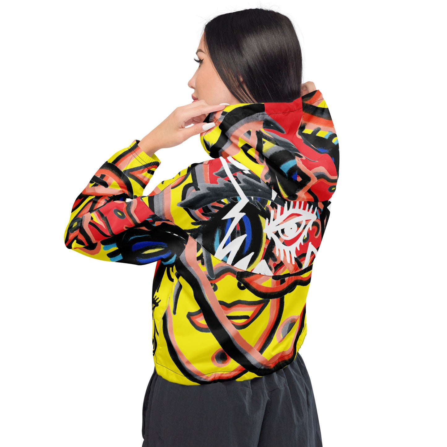 Women’s cropped windbreaker