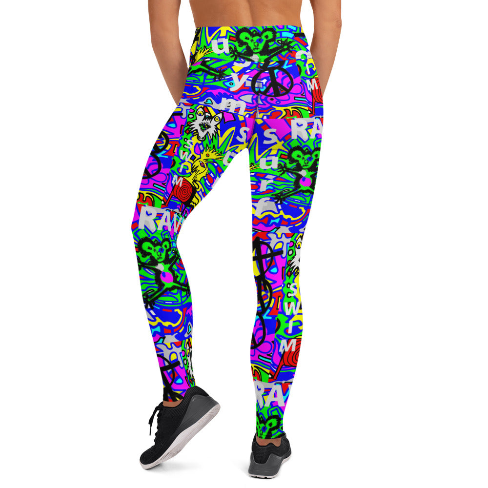 Rave/Gym Yoga Leggings