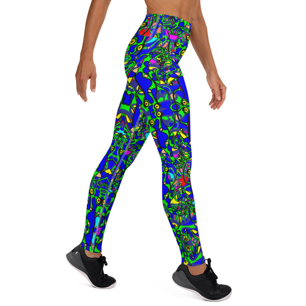 Frogger Yoga Leggings