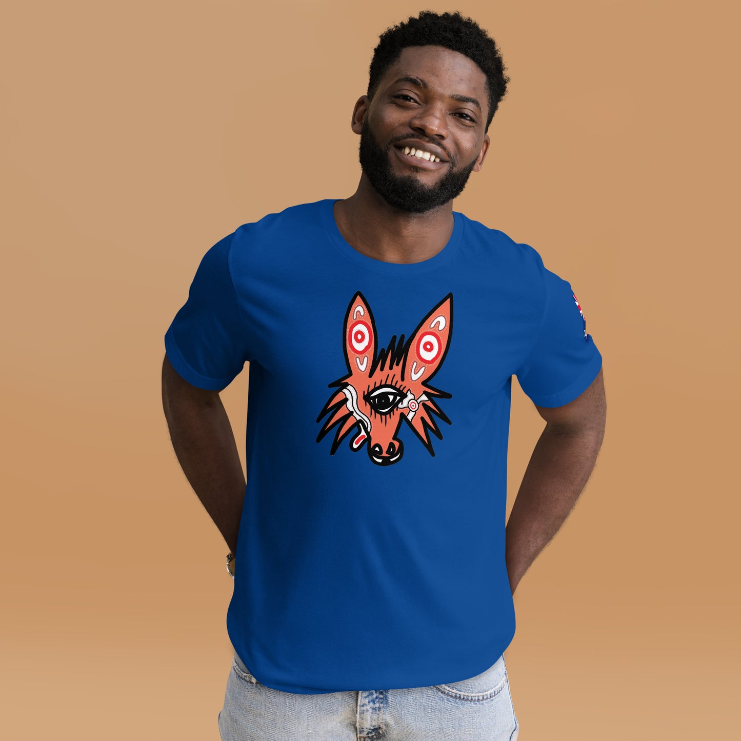 Aussie wolf design