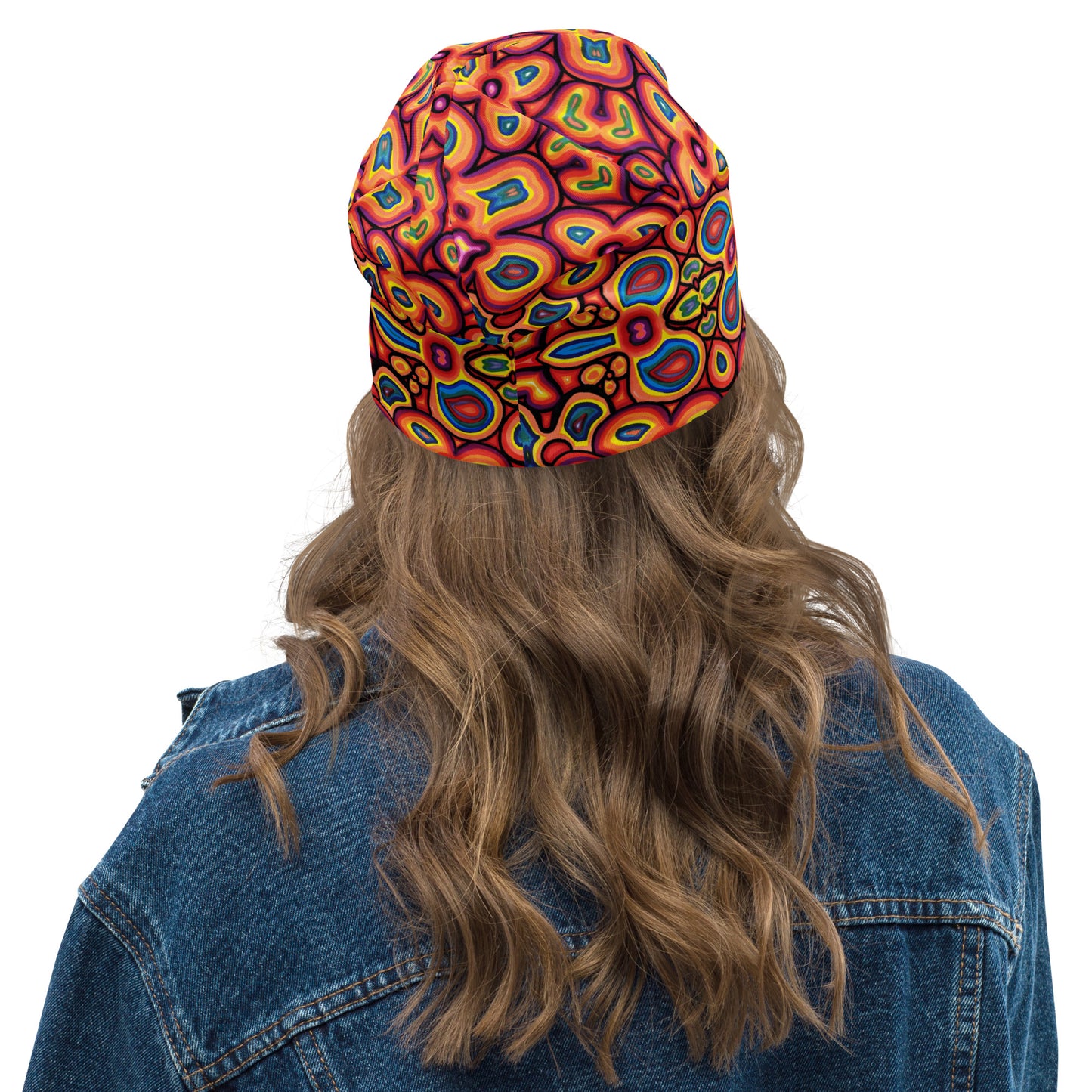 That 70's All-Over Print Beanie