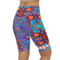 Blue surfer Biker Shorts