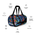 Gone Fishing All-over print gym bag