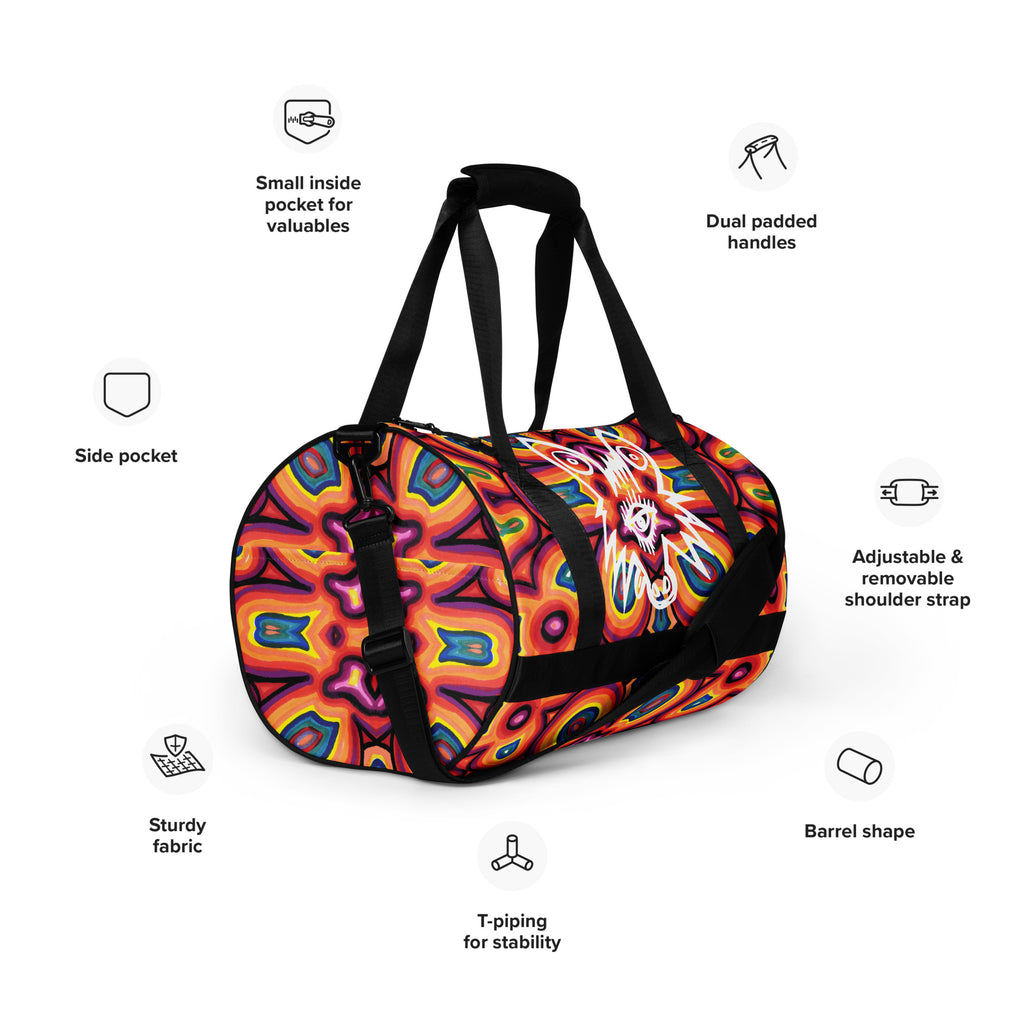 The gain from pain gym bag