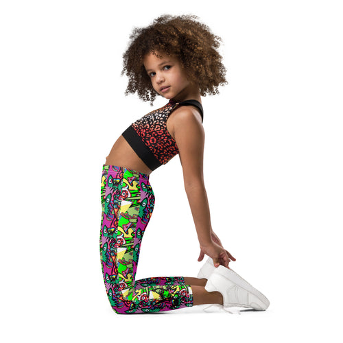 1eyewolf party Kid's Leggings