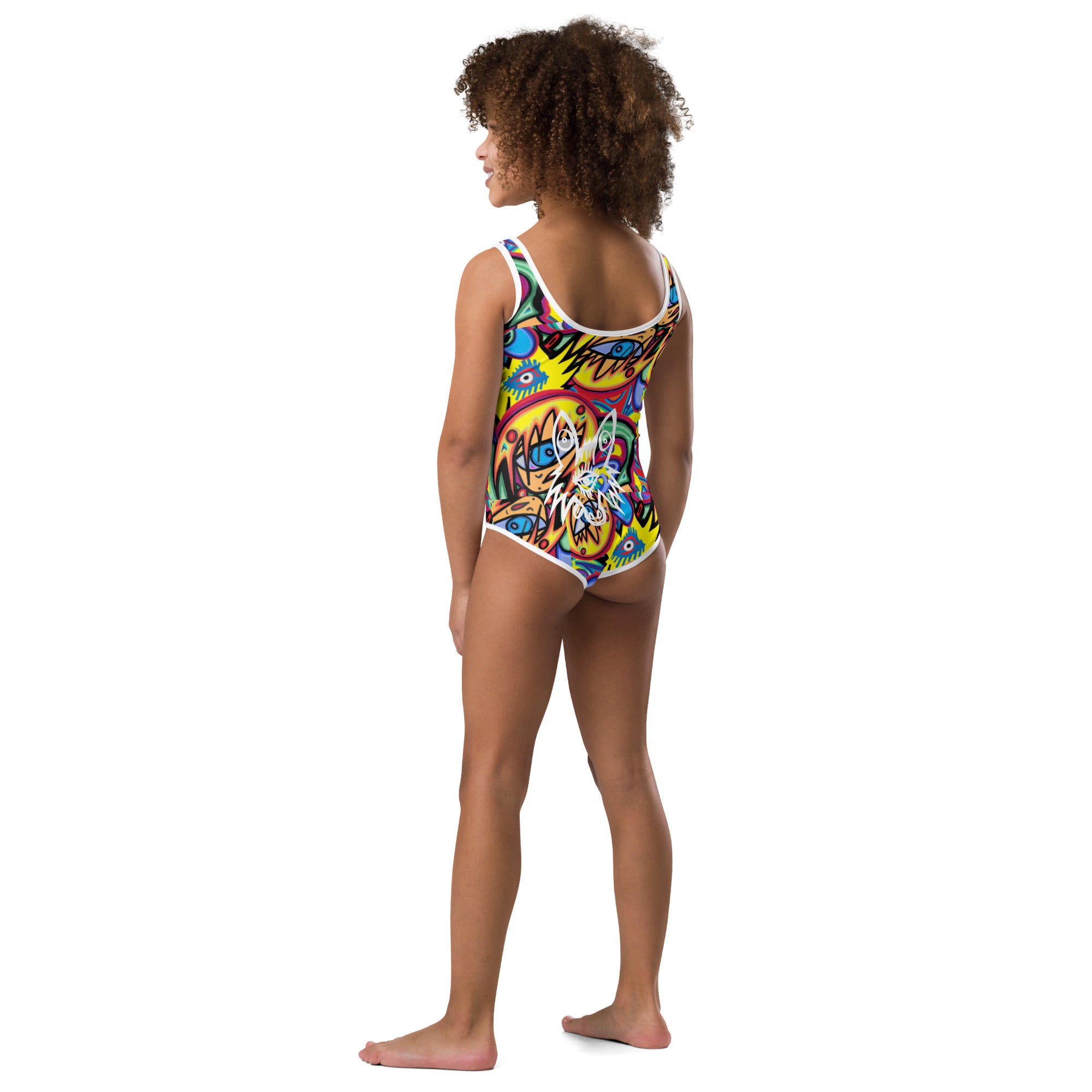 Surf n Swim All-Over Print Kids Swimsuit