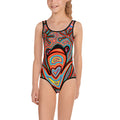 Leapfrog All-Over Print Kids Swimsuit