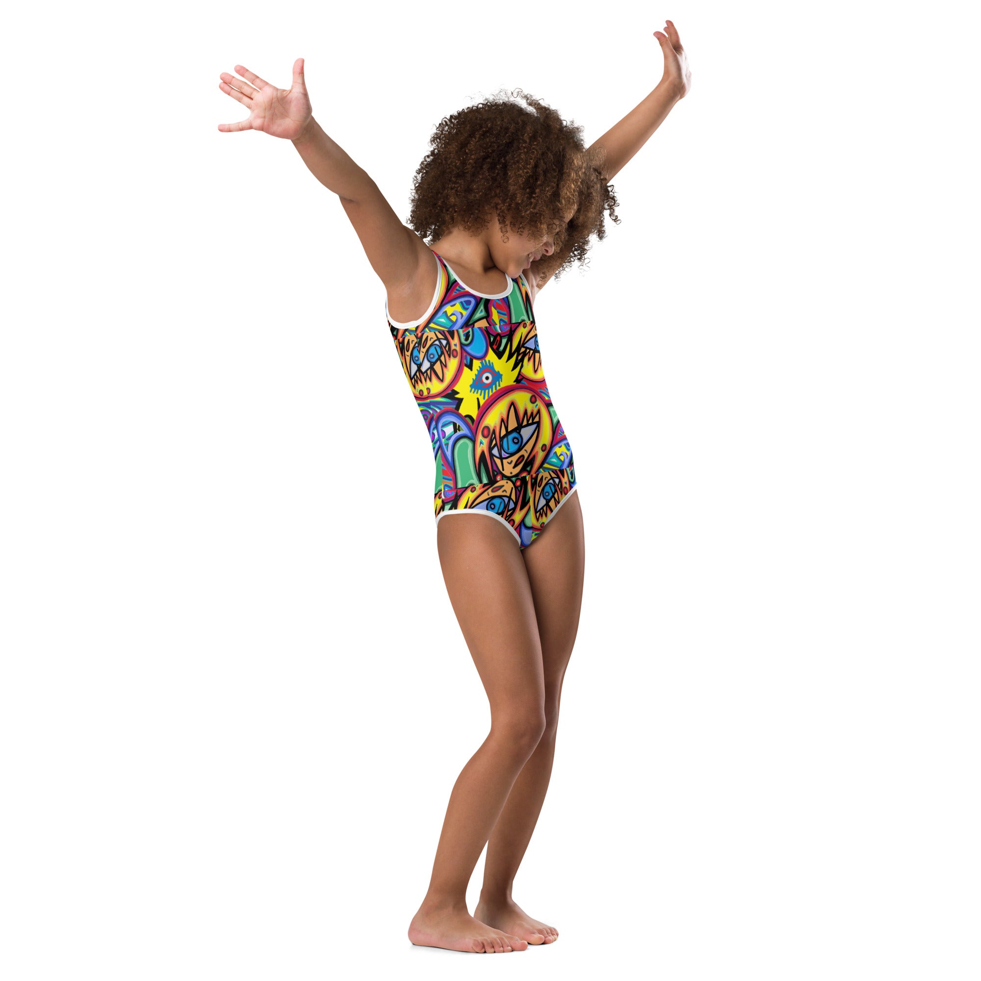 Surf n Swim All-Over Print Kids Swimsuit