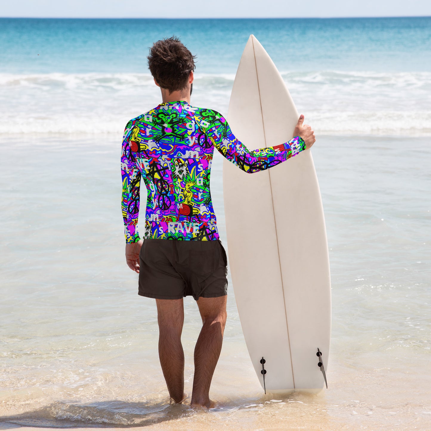 Surf / Rave Men's Rash Guard