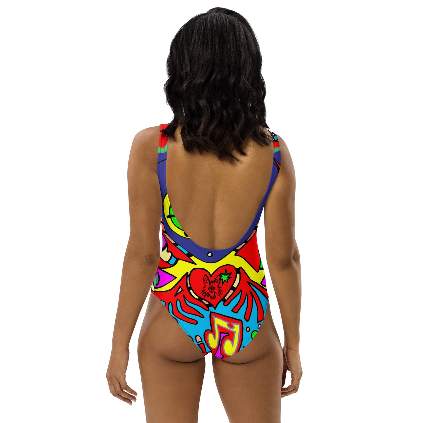 Multi mix One-Piece Swimsuit