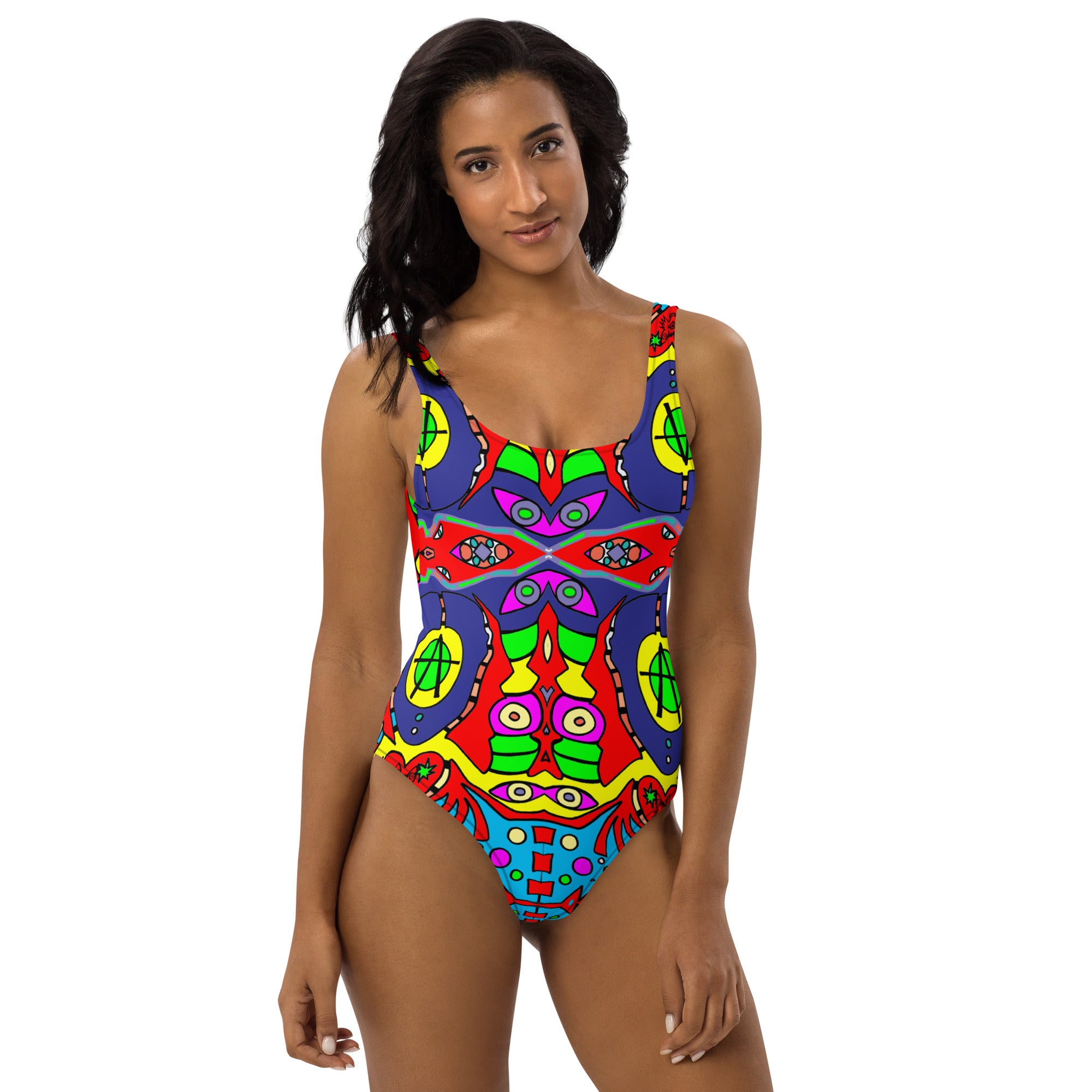 Multi mix One-Piece Swimsuit