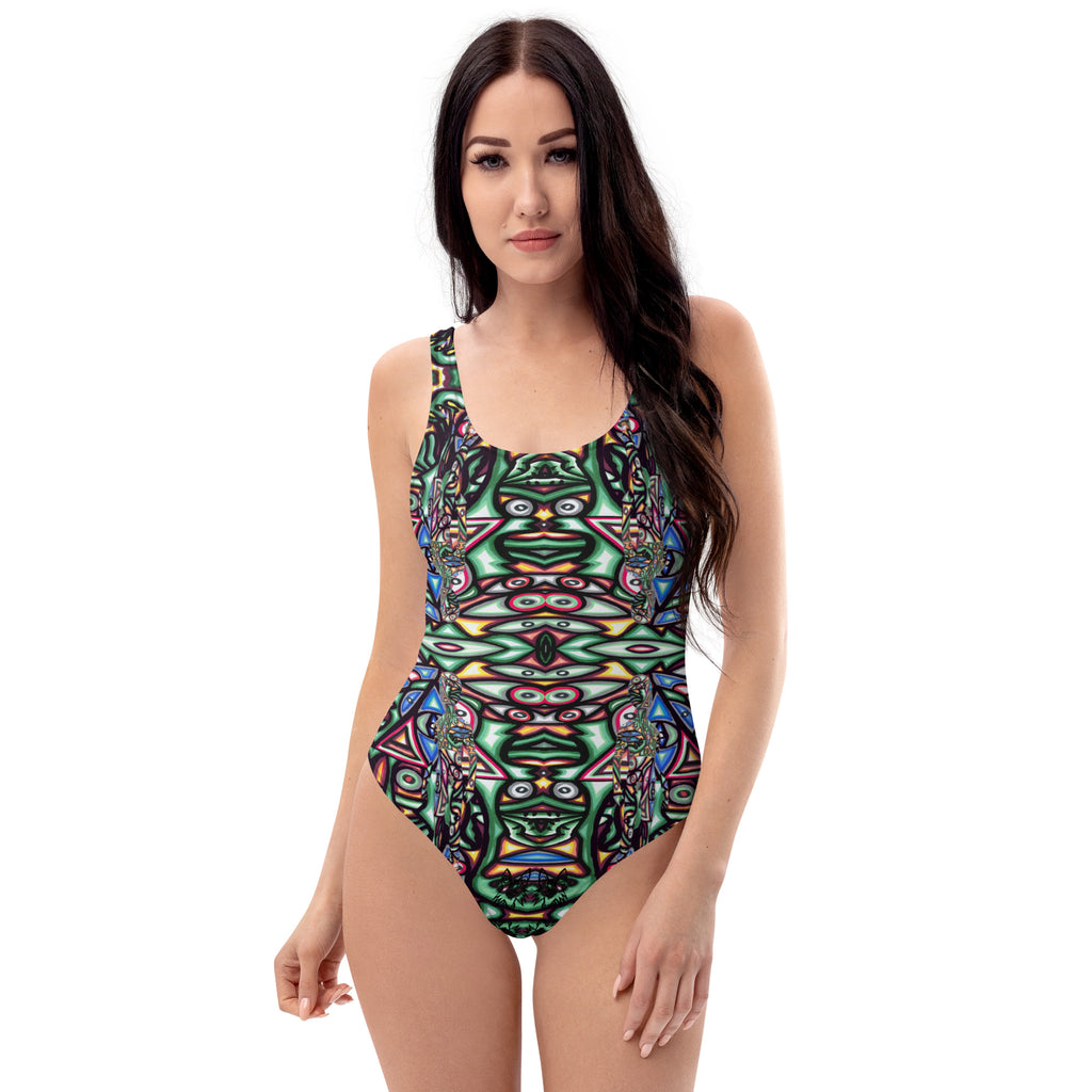 3d man One-Piece Swimsuit