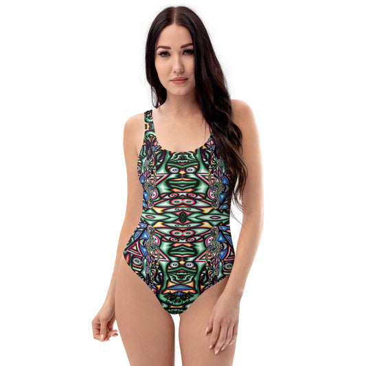 3d man One-Piece Swimsuit