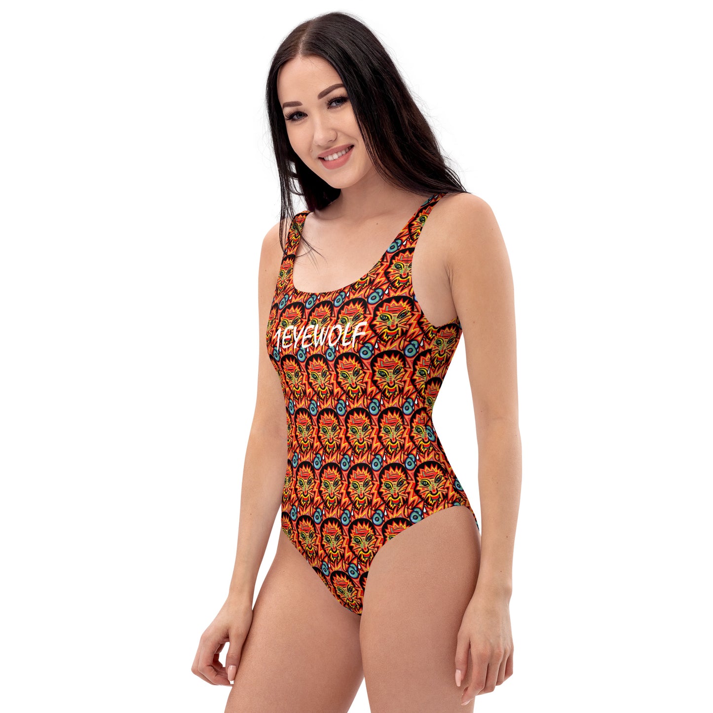 Tiger in a wolf suit One-Piece Swimsuit