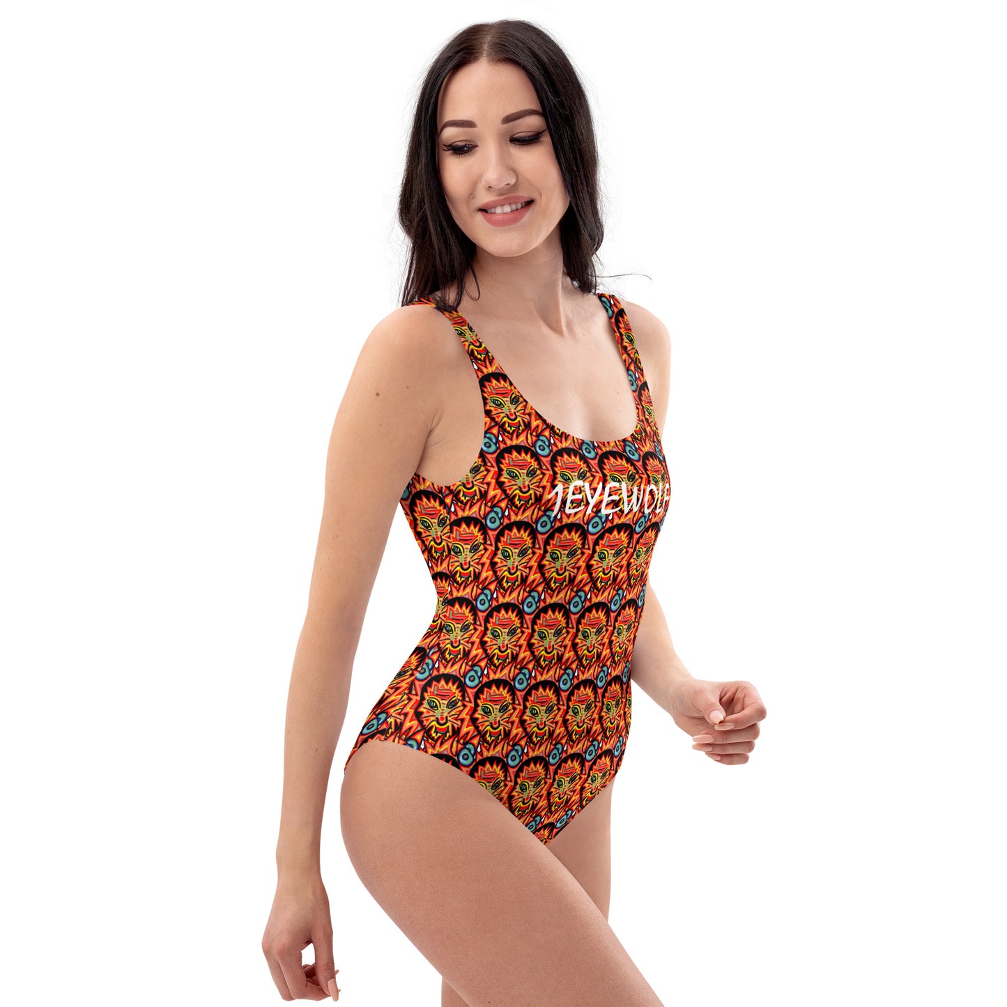 Tiger in a wolf suit One-Piece Swimsuit