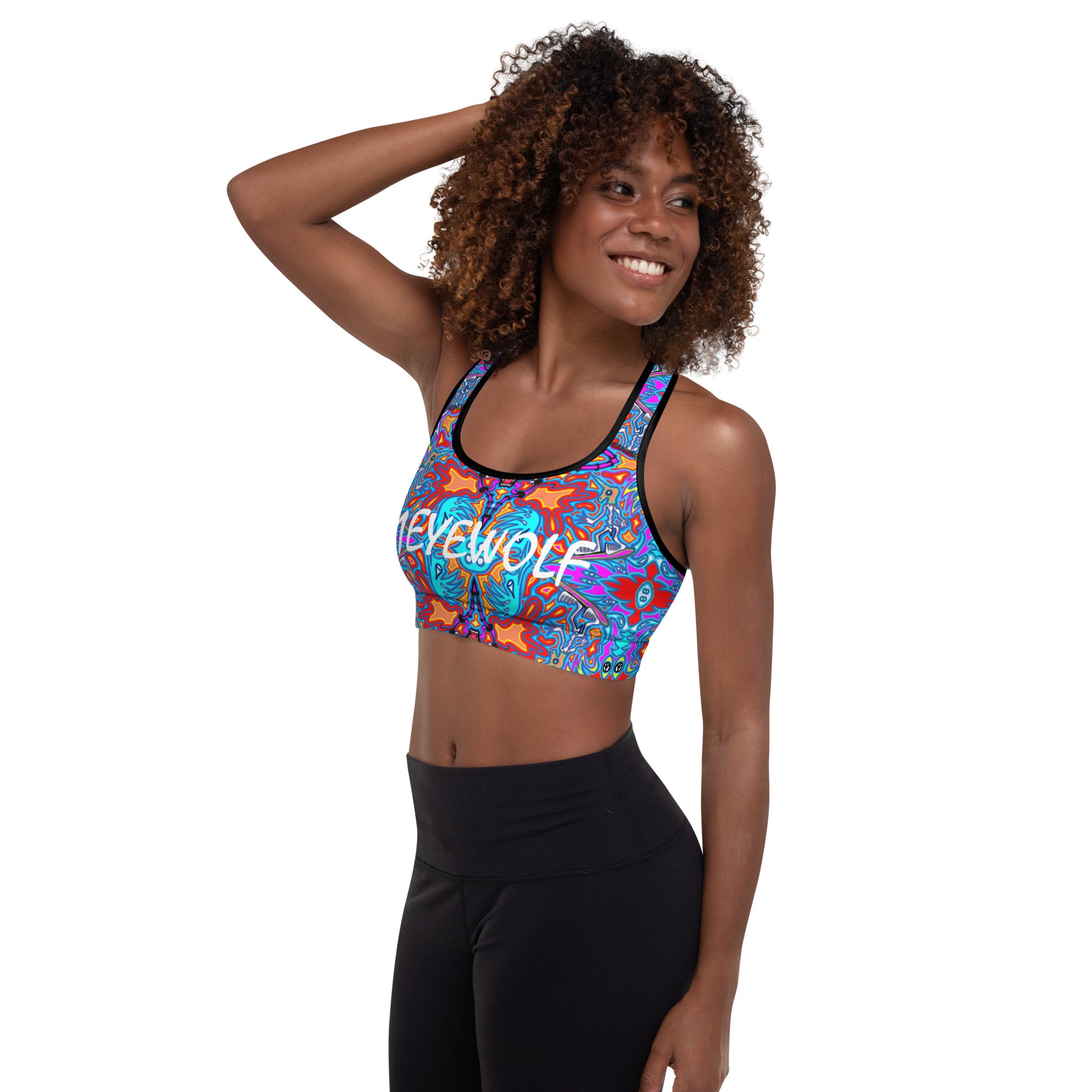 Read my mind Padded Sports Bra