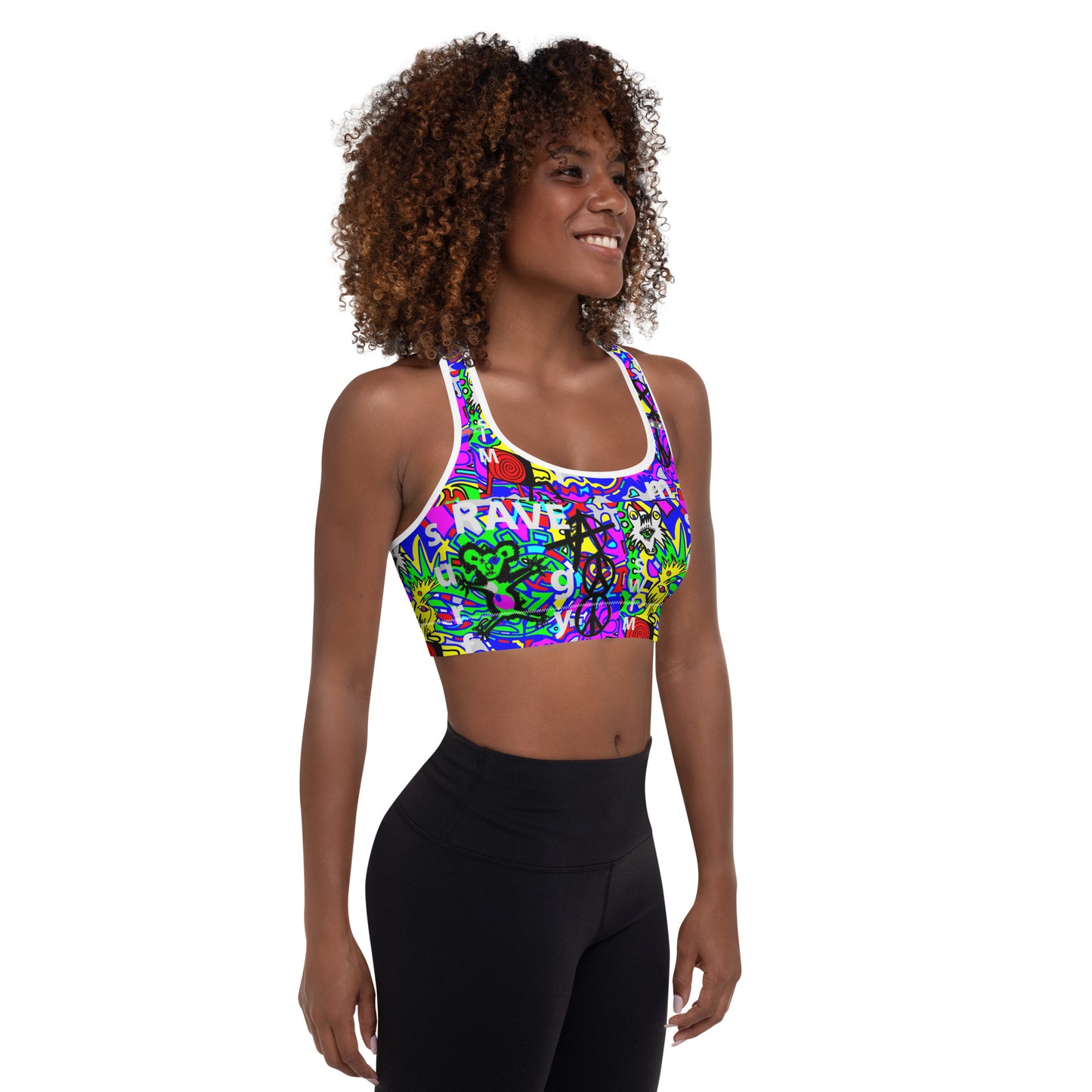 GYM/RAVE Padded Sports Bra