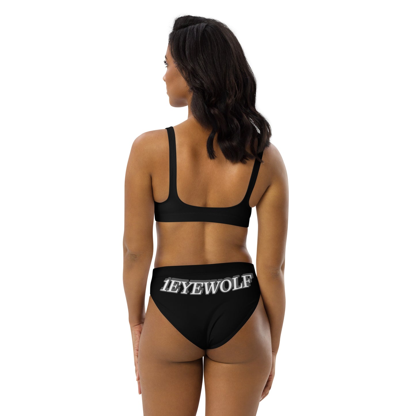 Recycled high-waisted bikini