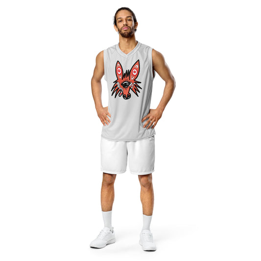 Recycled unisex basketball jersey