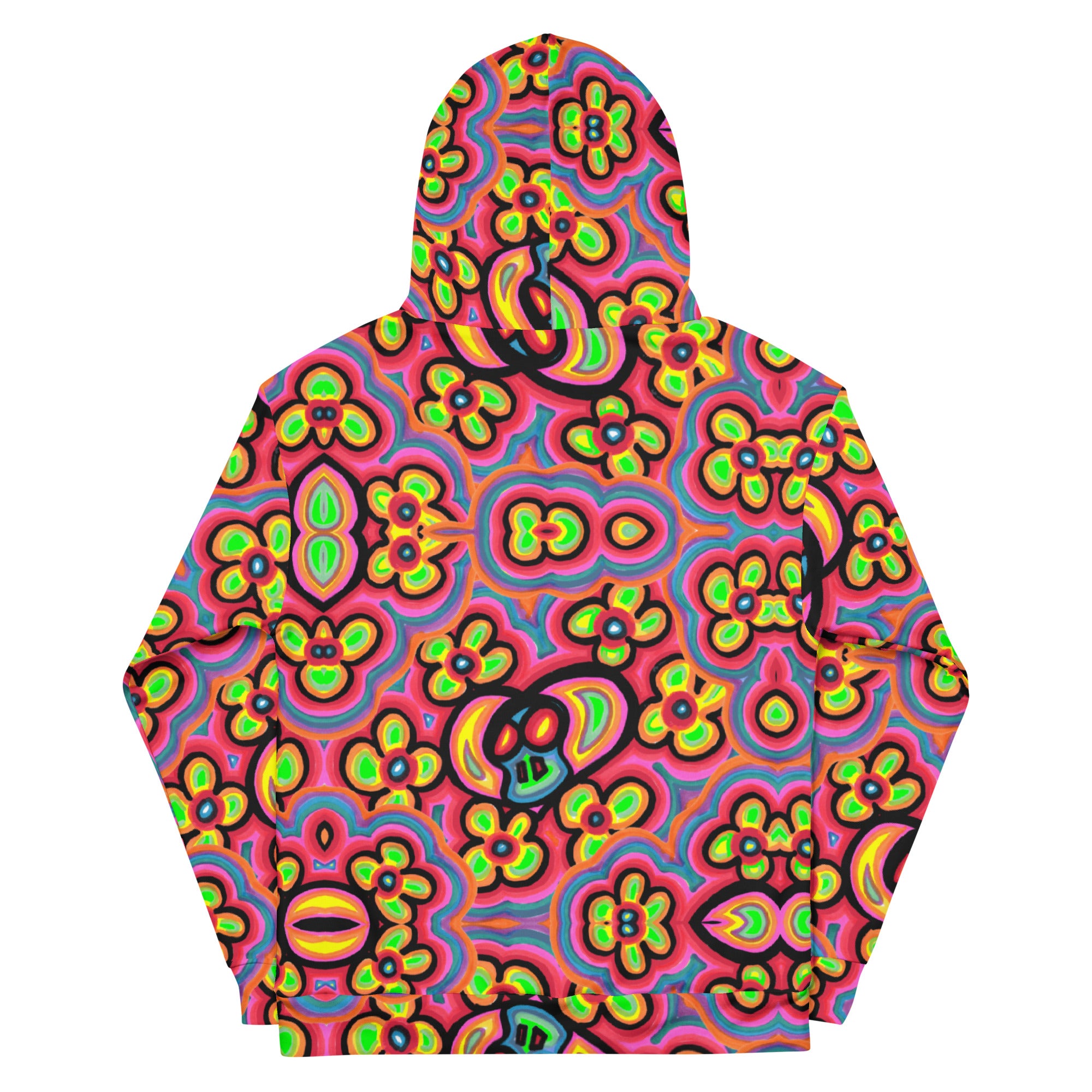 Flower skull Unisex Hoodie