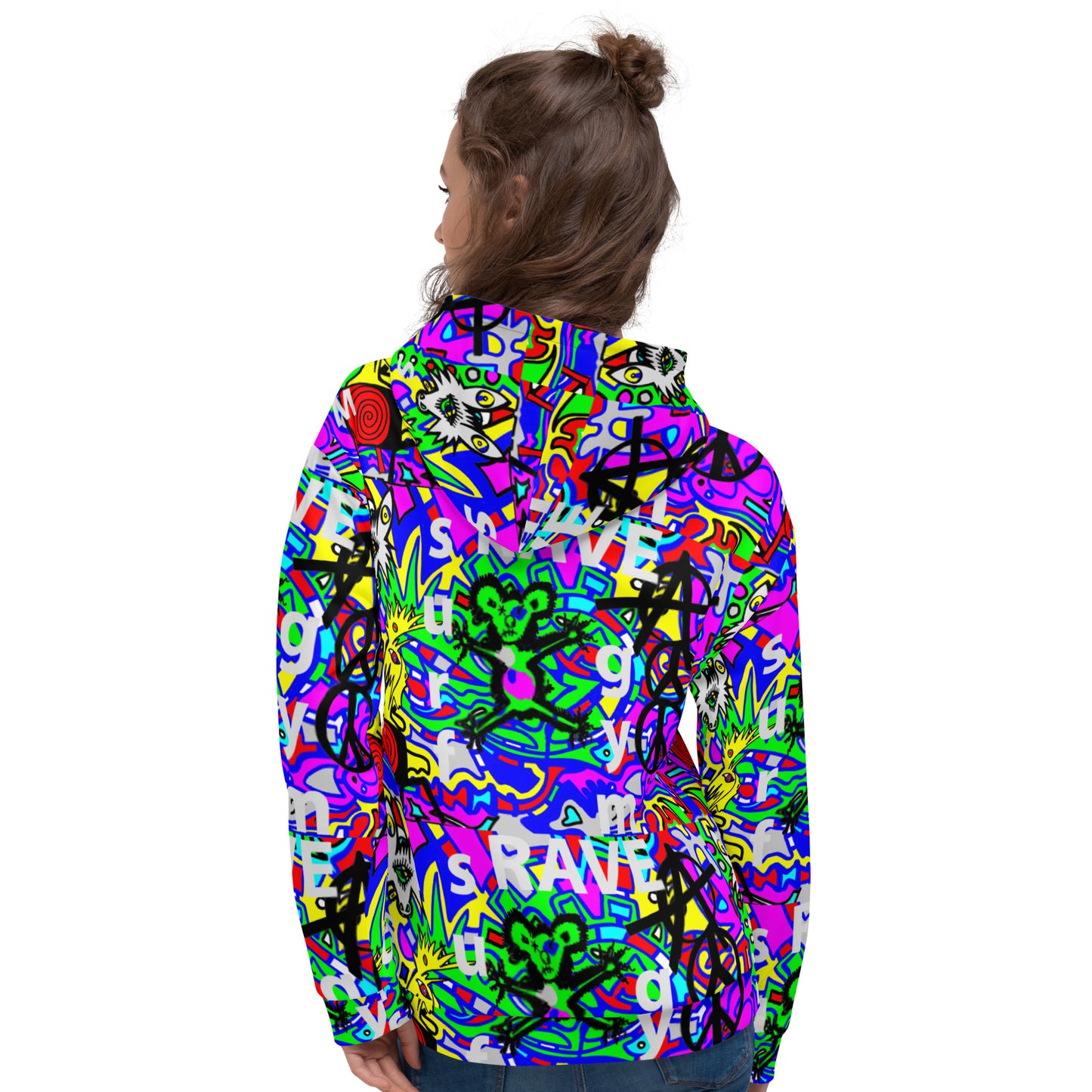 Surf/Gym/Rave Unisex Hoodie