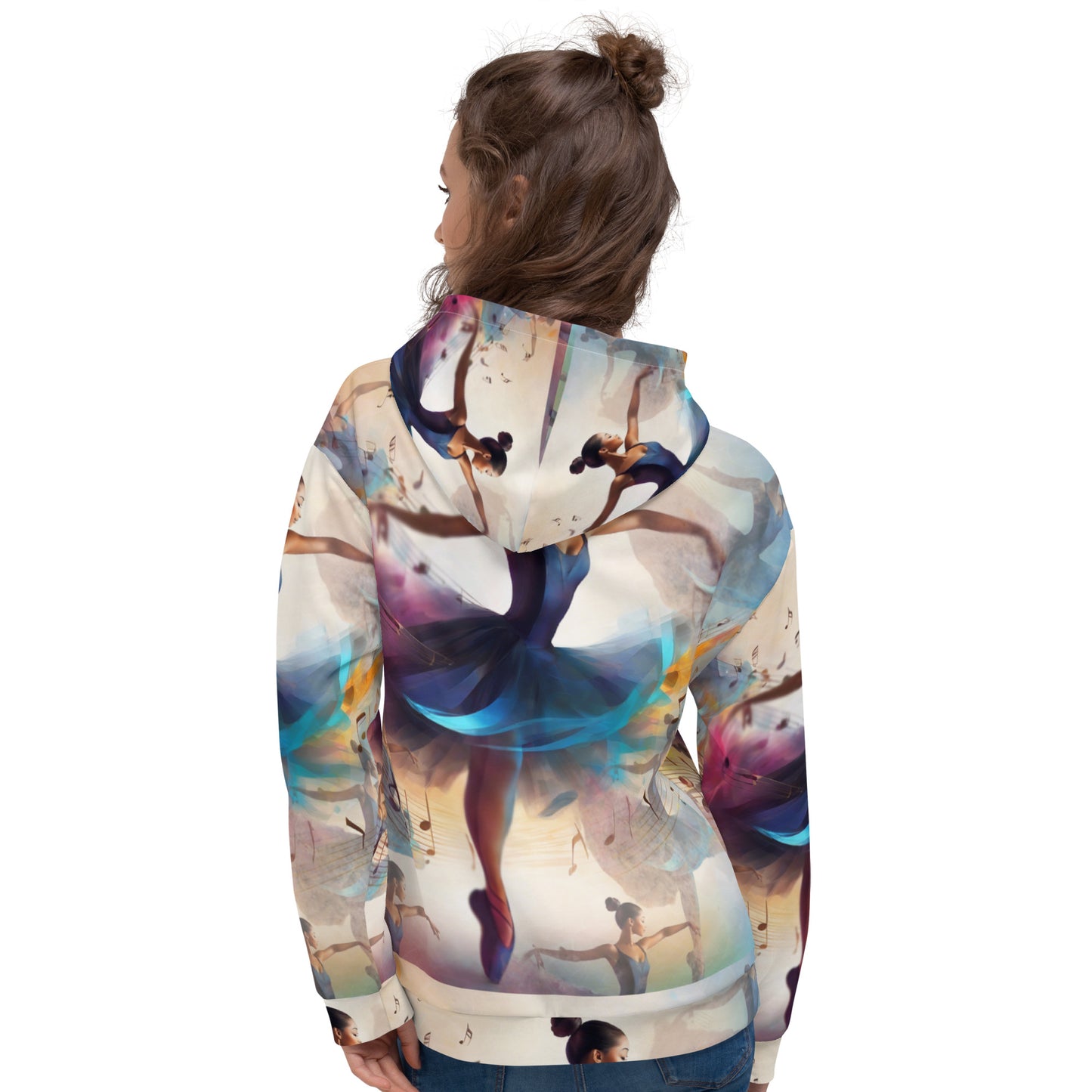 Unisex Hoodie ballerina