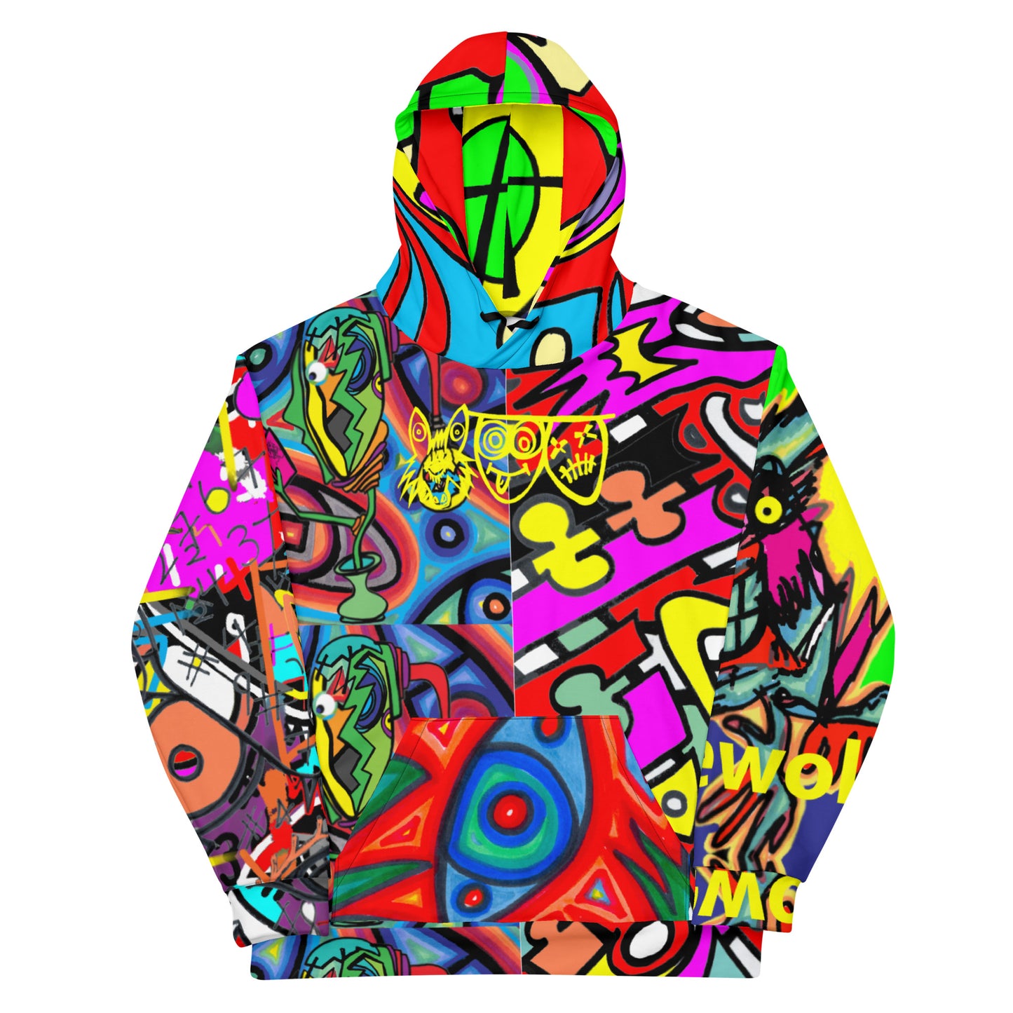 Skating waves Unisex Hoodie