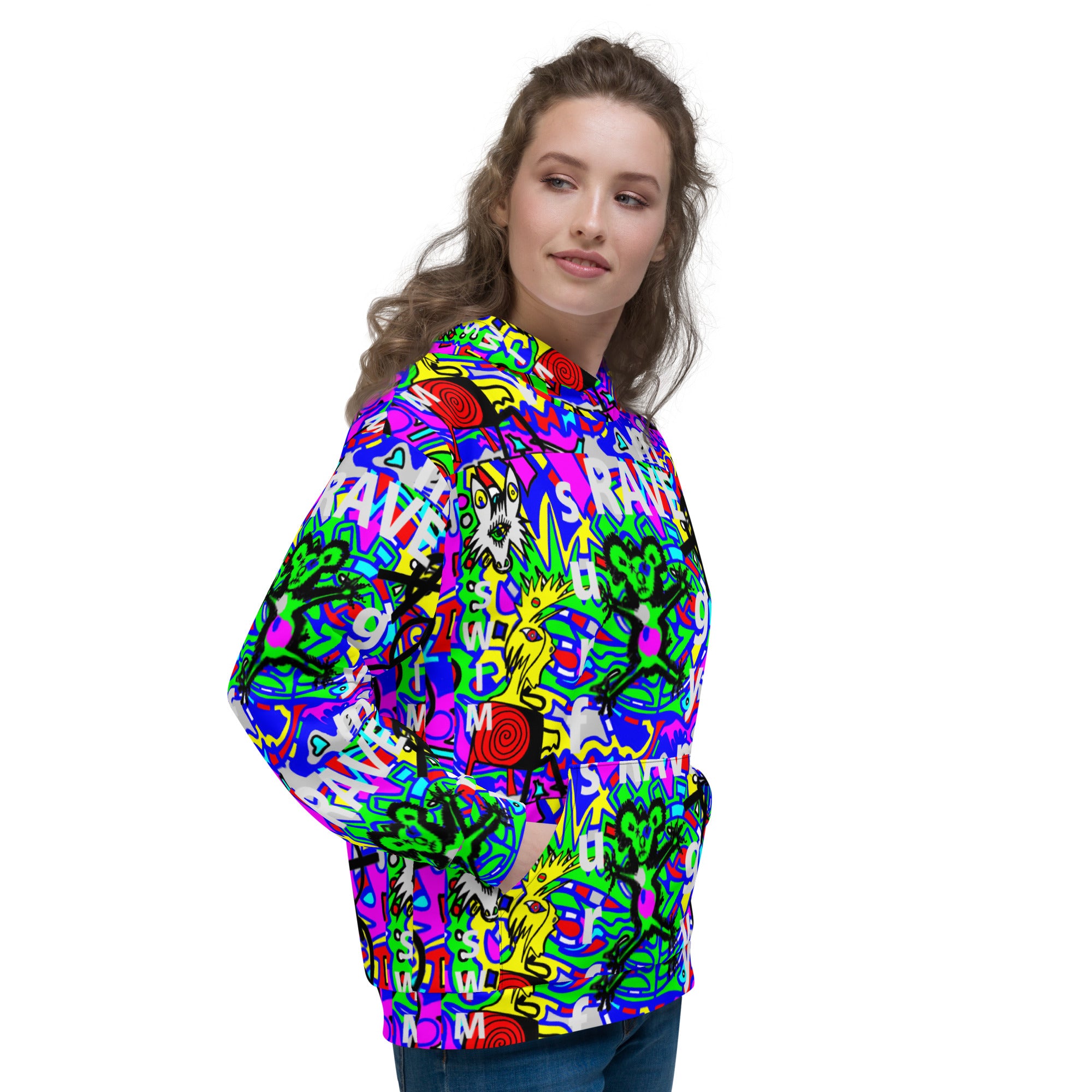 Surf/Gym/Rave Unisex Hoodie