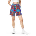 Blue surfer Unisex mesh shorts