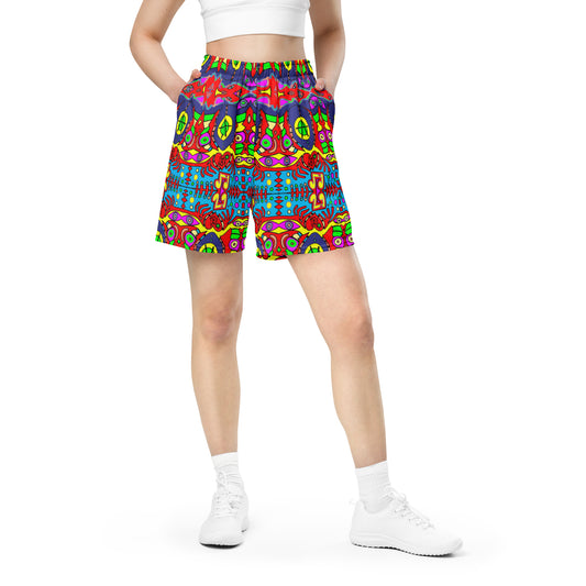 Multi mix Unisex mesh shorts