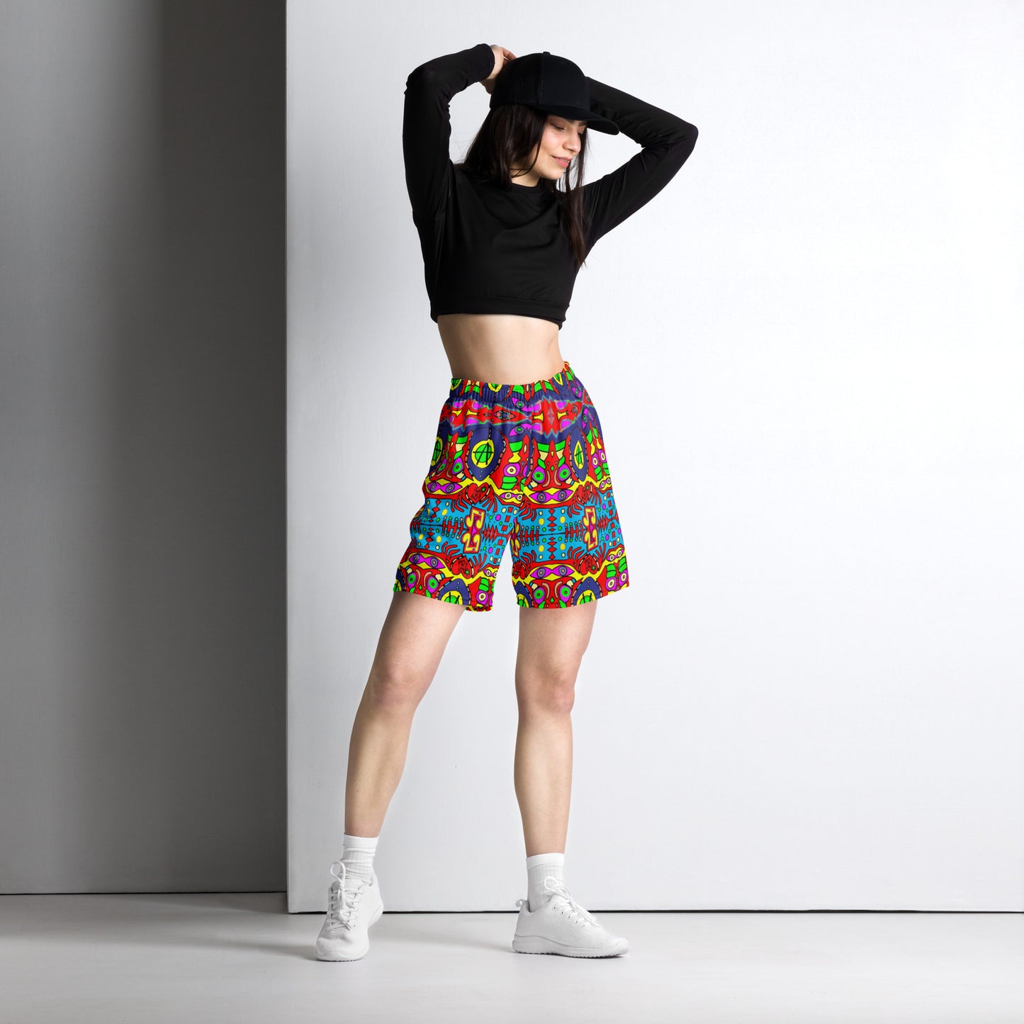 Multi mix Unisex mesh shorts