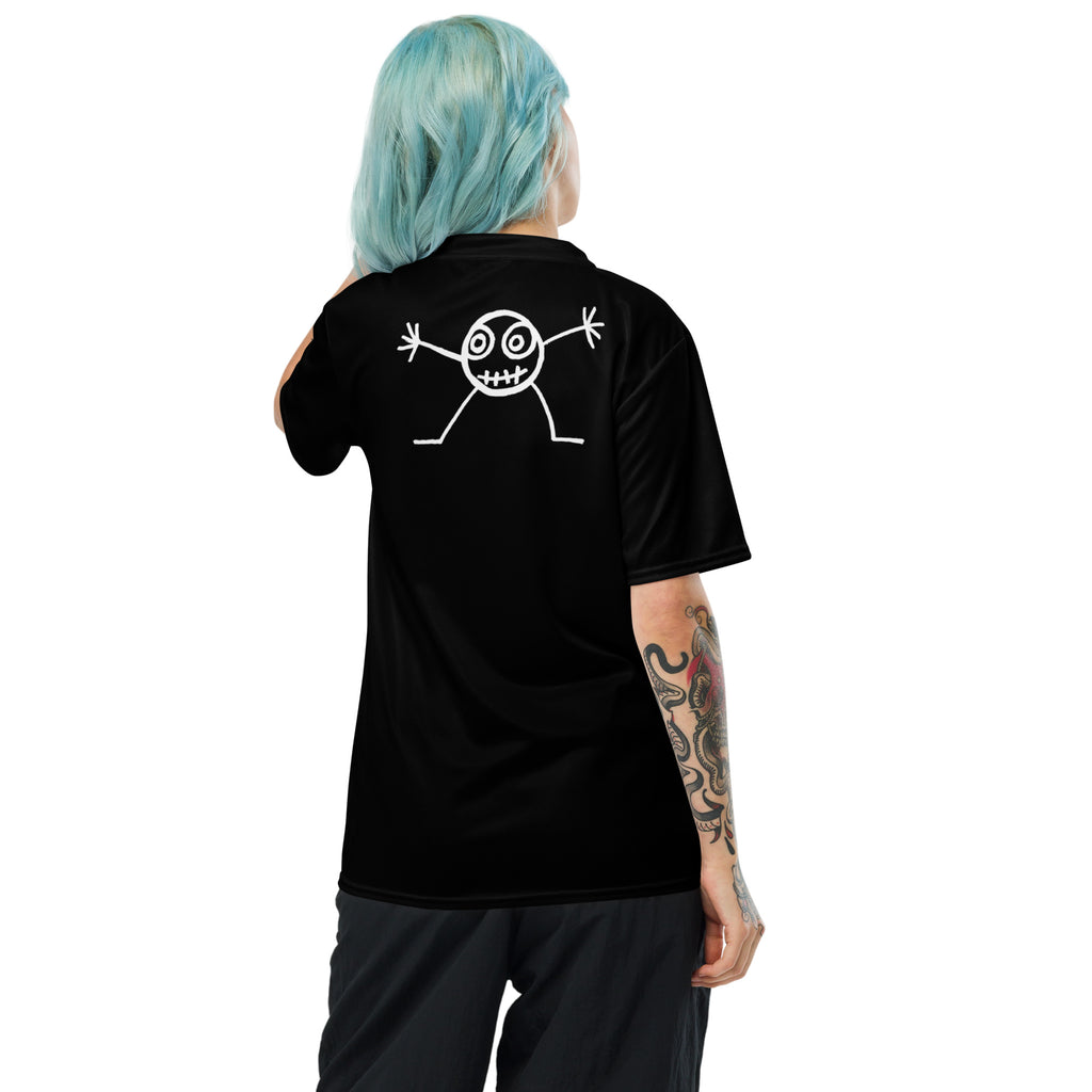 Basic wolf Recycled unisex sports jersey