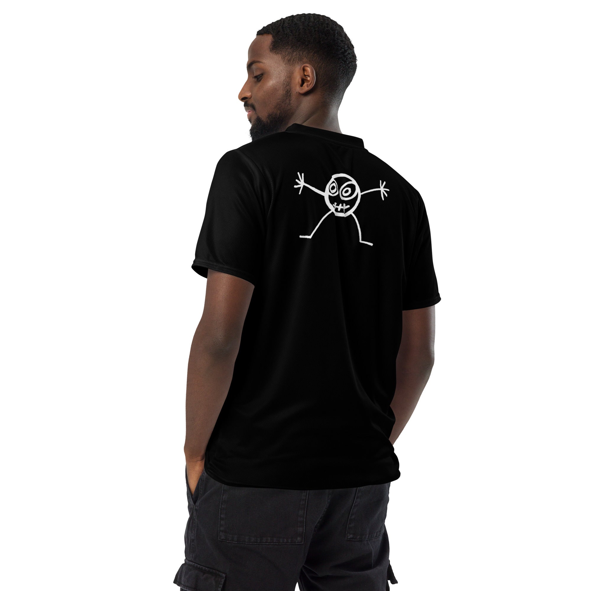 Basic wolf Recycled unisex sports jersey