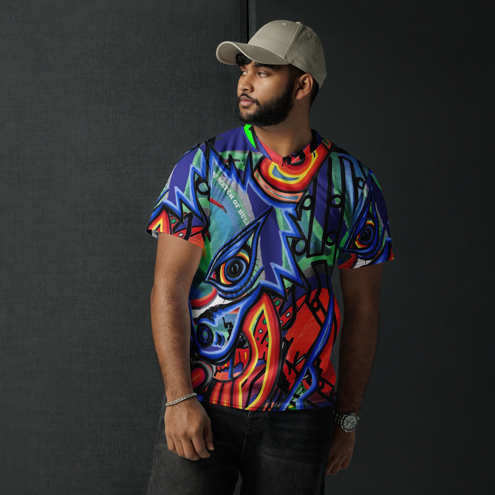 Recycled unisex sports jersey