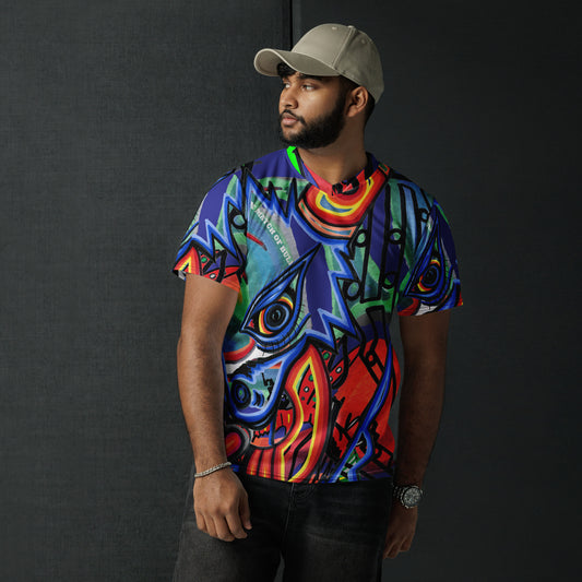 Recycled unisex sports jersey