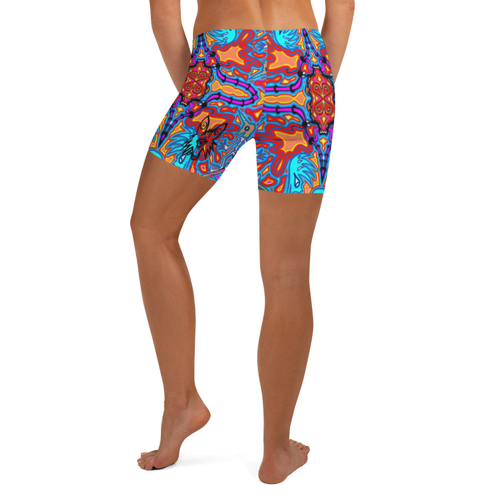 Electro blue 1eyewolf Shorts