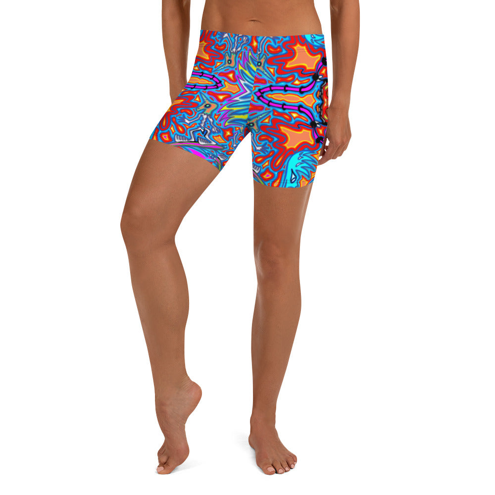 Electro blue 1eyewolf Shorts